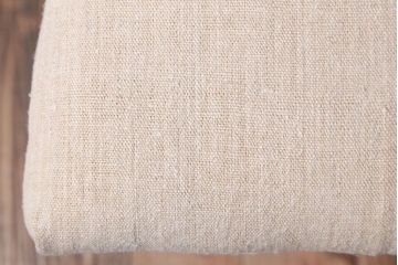 アンティーク家具　和製アンティーク　アンティークリネン座面のシンプルなダイニングチェア(2)