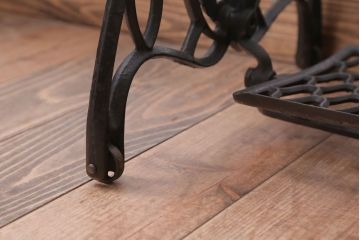 アンティーク家具　アンティーク　おしゃれなシンガーミシンの鉄脚(3)