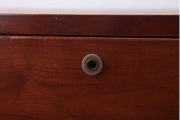 アンティーク家具　和製アンティーク　鉄脚付き!シンプルな衣装箪笥ローボード