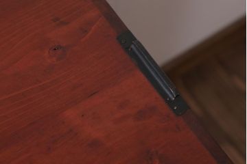 アンティーク家具　和製アンティーク　鉄脚付き!シンプルな衣装箪笥ローボード(2)