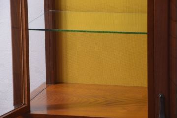 中古　ガラスケース付き!高級収納戸棚(三味線ケース)