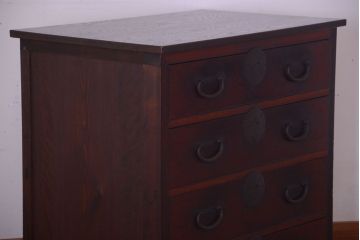 アンティーク家具　古民具・骨董　上品な衣装箪笥カウンターテーブル(作業台)