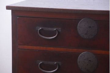 アンティーク家具　古民具・骨董　上品な衣装箪笥カウンターテーブル(作業台)