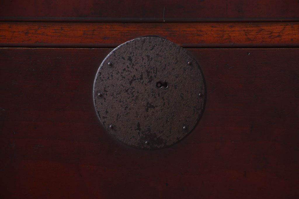 アンティーク家具　古民具・骨董　上品な衣装箪笥カウンターテーブル(作業台)