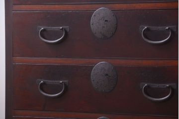 アンティーク家具　古民具・骨董　上品な衣装箪笥カウンターテーブル(作業台)