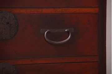 アンティーク家具　古民具・骨董　上品な衣装箪笥カウンターテーブル(作業台)