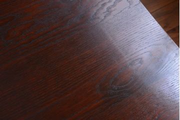 アンティーク家具　古民具・骨董　脚付きのアンティーク時代箪笥カウンターテーブル(作業台)