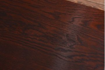 アンティーク家具　古民具・骨董　脚付きのアンティーク時代箪笥カウンターテーブル(作業台)