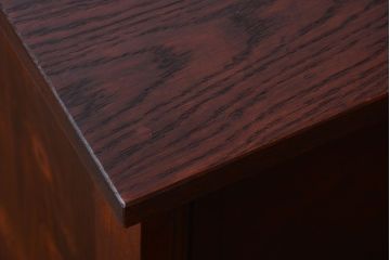 アンティーク家具　古民具・骨董　脚付きのアンティーク時代箪笥カウンターテーブル(作業台)