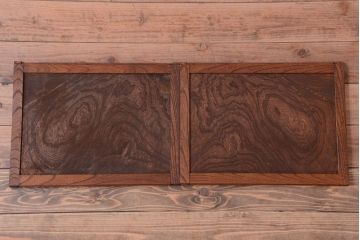 アンティーク家具　古民具・骨董　脚付きのアンティーク時代箪笥カウンターテーブル(作業台)