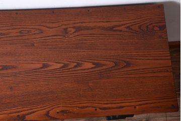 レトロ家具　昭和レトロ　鉄脚付き!アンティークローチェスト(衣装箪笥)