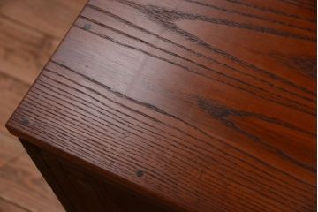 レトロ家具　 昭和レトロ　鉄脚付き!アンティークローボード