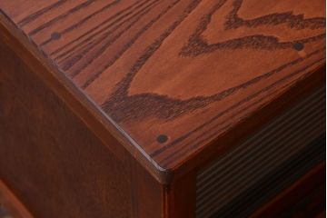 レトロ家具　 昭和レトロ　鉄脚付き!アンティークローボード