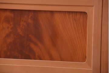 アンティーク　高級品!腰板欅材の木味障子格子戸3枚セット