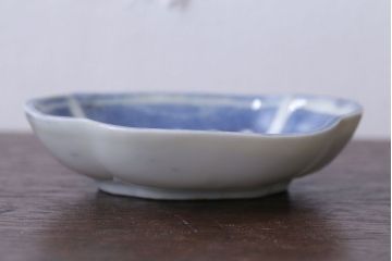 アンティーク雑貨　和製アンティーク　陽刻　梅の図　小皿9枚セット