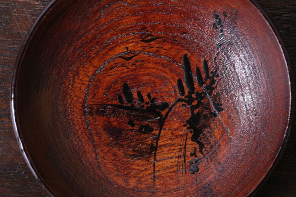 アンティーク雑貨　アンティーク　江戸期　元治二年!桐製小皿10枚セット