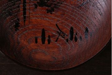 アンティーク雑貨　アンティーク　江戸期　元治二年!桐製小皿10枚セット