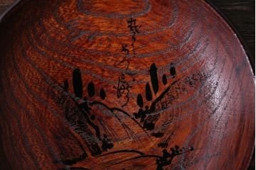 アンティーク雑貨　アンティーク　江戸期　元治二年!桐製小皿10枚セット