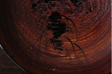 アンティーク雑貨　アンティーク　江戸期　元治二年!桐製小皿10枚セット