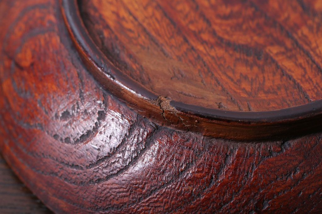 アンティーク雑貨　アンティーク　江戸期　元治二年!桐製小皿10枚セット