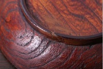 アンティーク雑貨　アンティーク　江戸期　元治二年!桐製小皿10枚セット