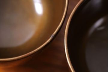 アンティーク雑貨　アンティーク　明治〜大正!沈金蒔絵木製お椀・皿など15点セット