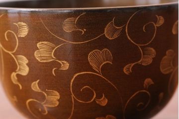 アンティーク雑貨　アンティーク　明治〜大正!沈金蒔絵木製お椀・皿など15点セット