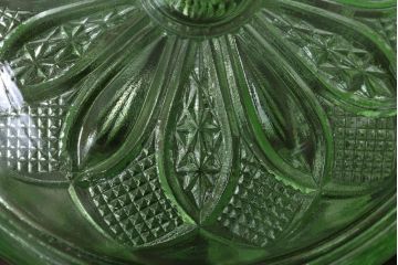 アンティーク雑貨　アンティーク　レトロなガラスのキャンディーポット2点セット