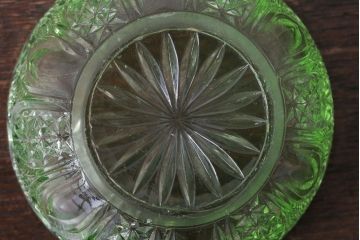 アンティーク雑貨　アンティーク　レトロなガラスのキャンディーポット2点セット