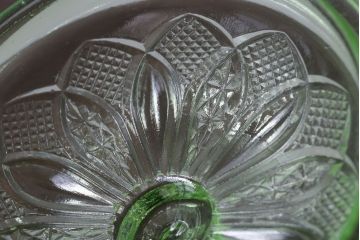 アンティーク雑貨　アンティーク　レトロなガラスのキャンディーポット2点セット