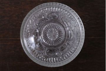 アンティーク雑貨　アンティーク　レトロなガラスのキャンディーポット2点セット