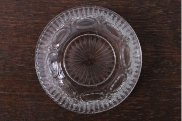 アンティーク雑貨　アンティーク　レトロなガラスのキャンディーポット2点セット