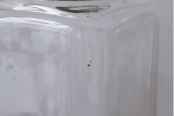 アンティーク雑貨　昭和レトロ　古い駄菓子屋のガラス瓶3個セット