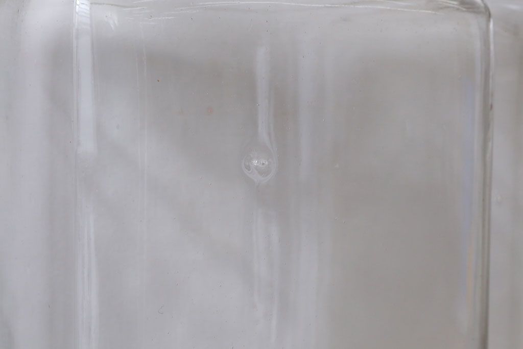 アンティーク雑貨　昭和レトロ　古い駄菓子屋のガラス瓶3個セット