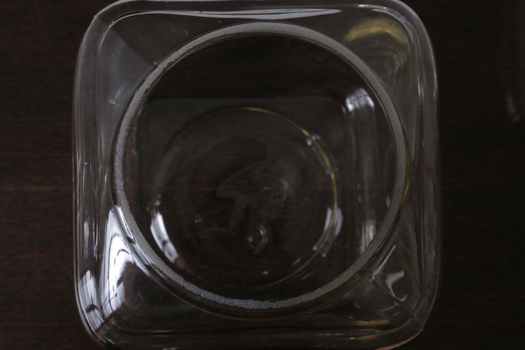 アンティーク雑貨　昭和レトロ　古い駄菓子屋のガラス瓶3個セット