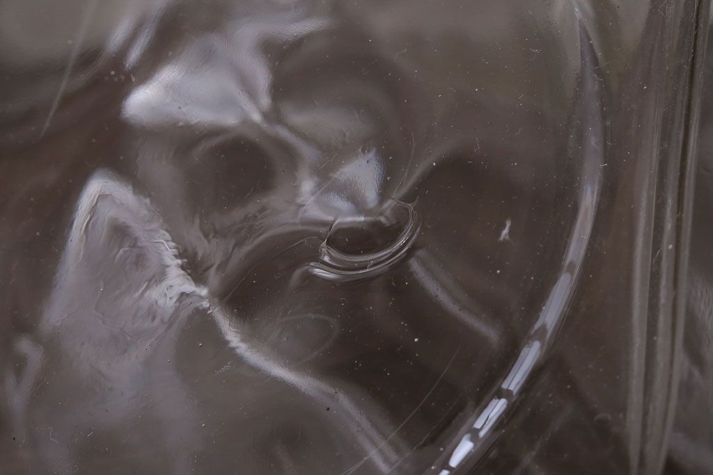 アンティーク雑貨　昭和レトロ　古い駄菓子屋のガラス瓶3個セット