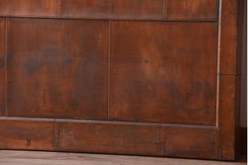 古民具・骨董　前面銅板のアンティーク蔵戸(玄関戸)