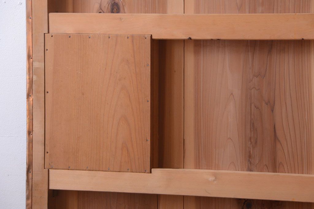 古民具・骨董　前面銅板のアンティーク蔵戸(玄関戸)