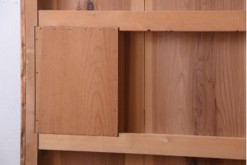 古民具・骨董　前面銅板のアンティーク蔵戸(玄関戸)