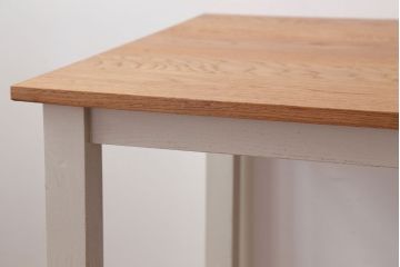 アンティーク家具　アンティークペイントレッグのダイニングテーブル(作業台)