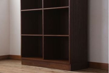 アンティーク家具　和製アンティーク　特大サイズ!古い木の重厚な縦型マス目棚