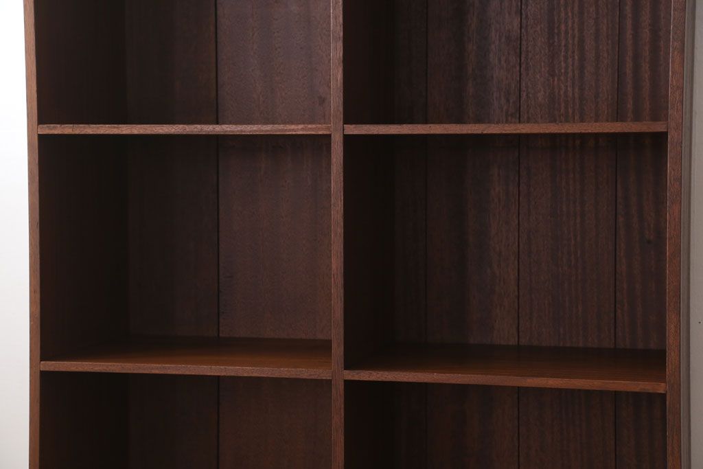 アンティーク家具　和製アンティーク　特大サイズ!古い木の重厚な縦型マス目棚