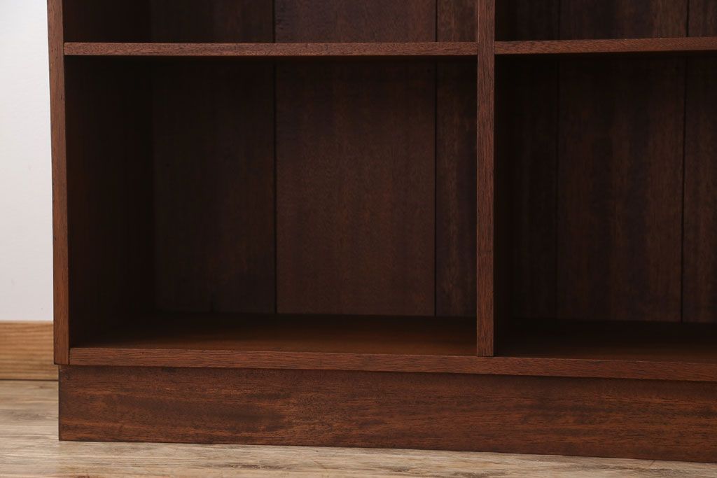 アンティーク家具　和製アンティーク　特大サイズ!古い木の重厚な縦型マス目棚