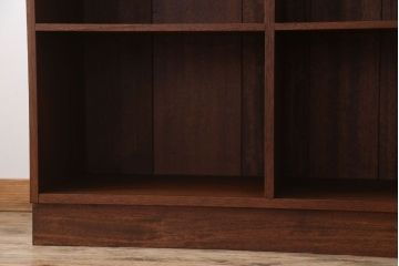 アンティーク家具　和製アンティーク　特大サイズ!古い木の重厚な縦型マス目棚