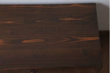 アンティーク雑貨　和製アンティーク　古い木製の大きな収納箱(収納ボックス)