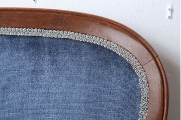 中古　イタリア製　高級感あふれるシックなダイニングチェア(1)