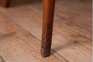 中古　イタリア製　高級感あふれるシックなダイニングチェア(1)