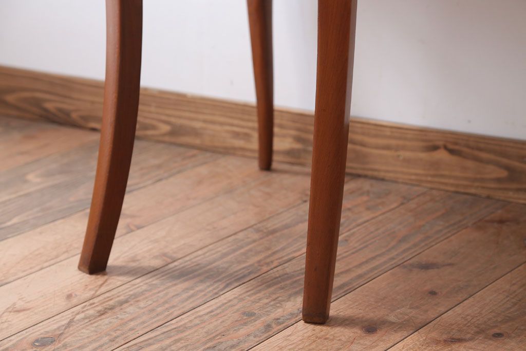 中古　イタリア製　高級感あふれるシックなダイニングチェア(2)