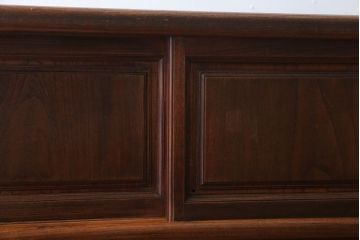 アンティーク家具　和製アンティーク　高級品!前面欅材の上品な収納棚