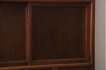 アンティーク家具　和製アンティーク　高級品!前面欅材の上品な収納棚